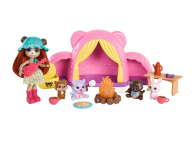 Mattel Enchantimals Wycieczka pod namiot + Lalka miś - 1212854 - zdjęcie 2